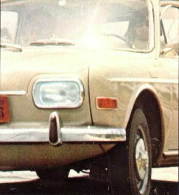 Foto do VW 1600 - 4 portas, gentilmente enviada por Bruno Rodrigues Guedes. Original da revista Quatro Rodas.