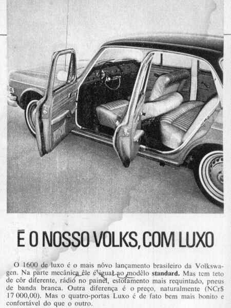 Propaganda VIII, Cortesia do VW Clube do Rio de Janeiro