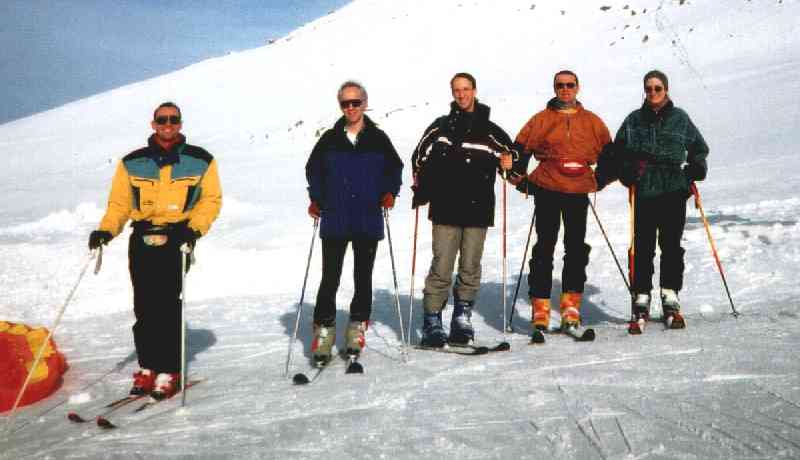 Ski-Fahrer des AK Gessler