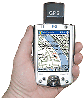 Baghdad on Pocket PC with GPS