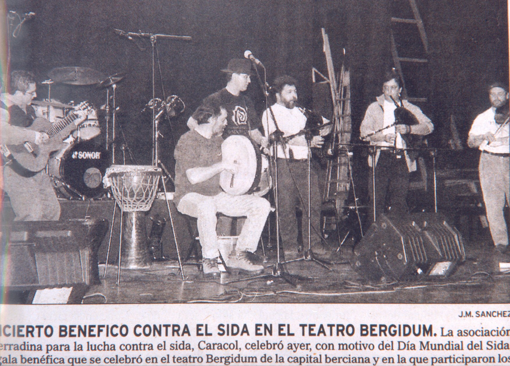 A beneficio de la Asociaci�n "Caracol". D�a mundial del sida