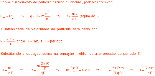 Specific Immunity assemble Movimento de uma partícula eletrizada em um campo de indução magnética uniforme (2) Specific Immunity assemble Movimento de uma partícula eletrizada em um campo de indução magnética uniforme (2)