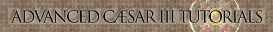 Advanced Caesar III Tutorials