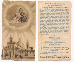 Lembran�a da !� Missa