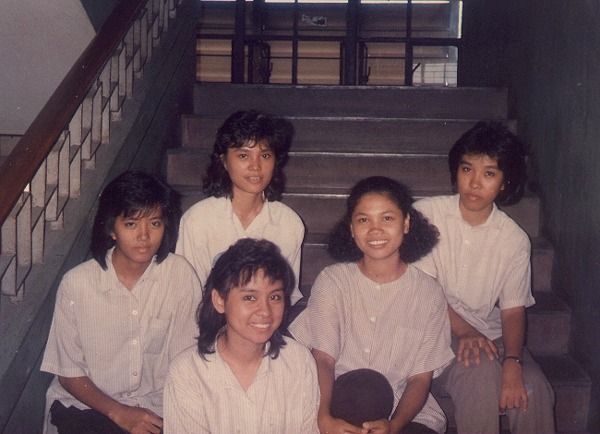 Evie Calayag, Anna Pabello, Rosette Balderama, Jasmin Calabia, Mary Jane Susa