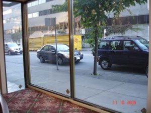 Cambie Street from inside Cafe, Photo Copyright: Milson Macleod 2006