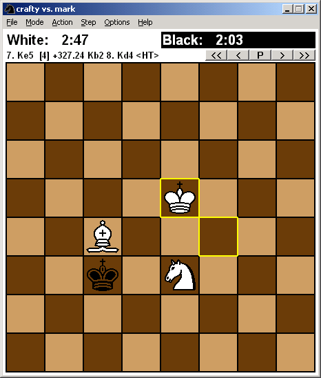 Screen Shot of WinBoard