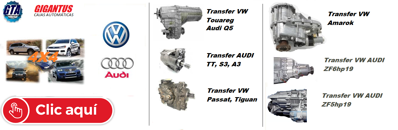 cajas reductora audi vw