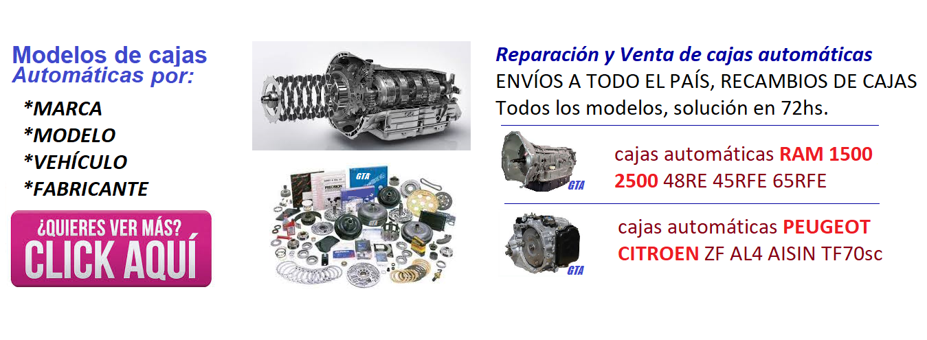reparaci�n de cajas automaticas