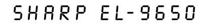 Sharp E L - 9650 
