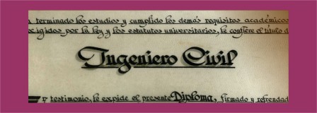 Caligraf�a Diplomas