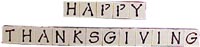 Thanksgiving Blocks
