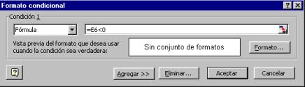 Formato condicional