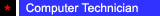 Computer and Network Technician