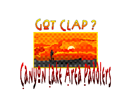 clap logo with sunset