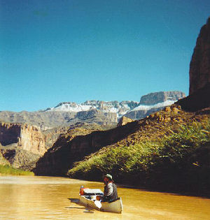 fred on rio grande river, lower canyons