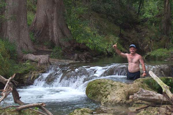 jeanette's brother at mueller falls