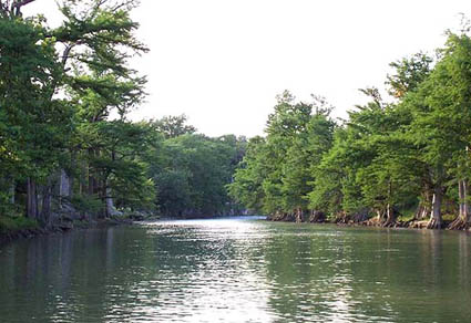 beautiful lower guadalupe river