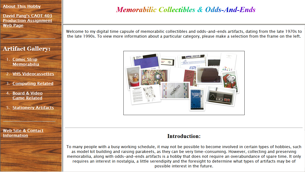 Memorabilic Collectibles