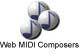 Web Midi Composers : Un punto di partenza per conoscere i pi� originali compositori musicali di Internet. Dal mio amico FreeBrick.
