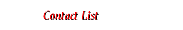Contact List
