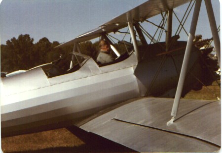Charlie as Pilot,
Joe in Front of PT-17