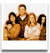 Roseanne Cast (Sara Gilbert, Rosseanne Barr, John Goodman, Sarah Chalk)