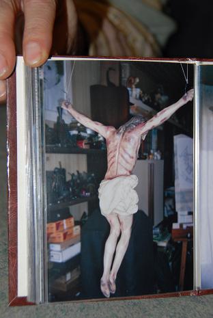 Cruz Gu�a en proceso de restauraci�n