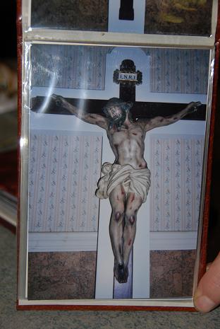Cruz Gu�a en proceso de restauraci�n