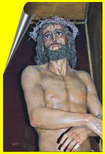 Imagen de Cristo en el antiguo paso del Balc�n de Pilatos