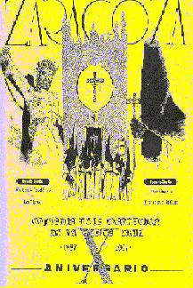 Cartel Conmemorativo del X Aniversario de la Cofrad�a.