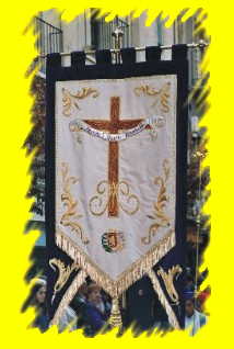 Estandarte de la Junta Coordinadora de Cofrad�as.