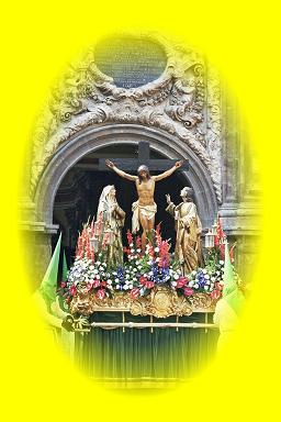 Salida de la Iglesia de Santa Isabel.