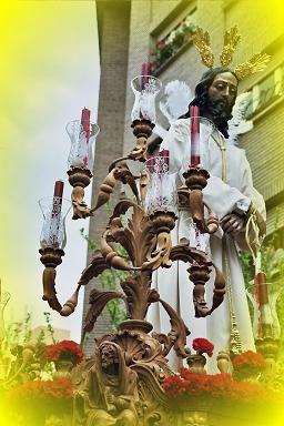 Detalle del paso de Ntro sr. de la Humildad.