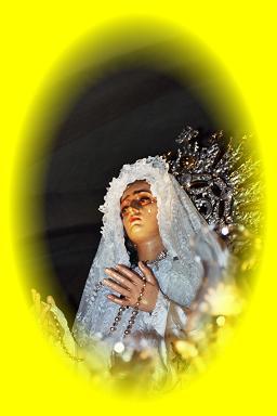 Imagen del Paso de Ntra. Sra. del Rosario.