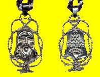 Amberso y reverso de la medalla.