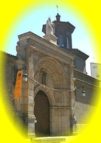 Portico de la Iglesia de San Pablo.