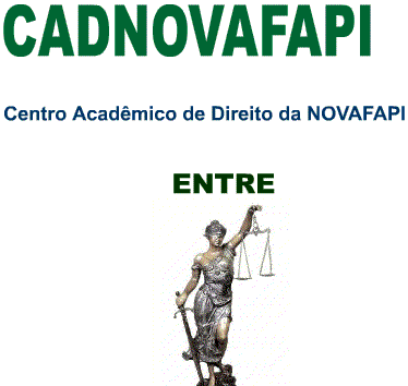 CENTRO ACAD�MICO DE DIREITO DA NOVAFAPI