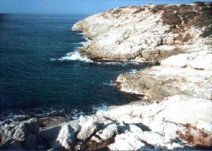 les rochers