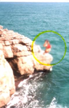 Saut de l'ange !