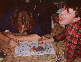 colouring in