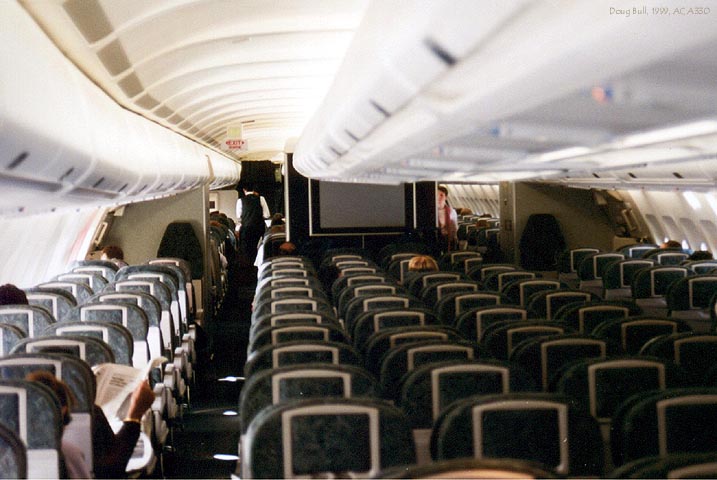 Air Canada A330 Cabin