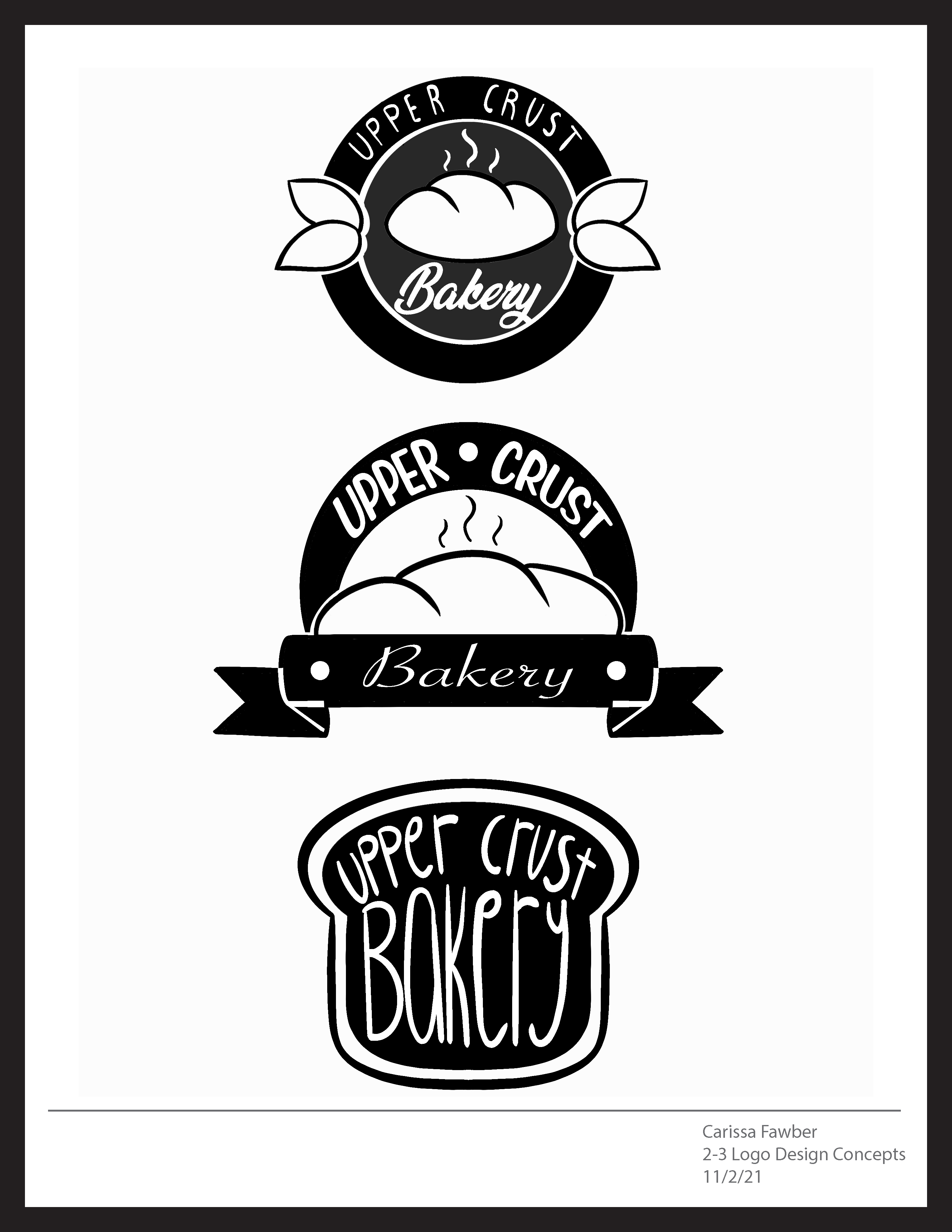 Upper Crust logo design