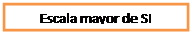 Cuadro de texto: Escala mayor de SI