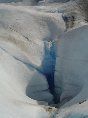 Otra cascada formada por el deshielo