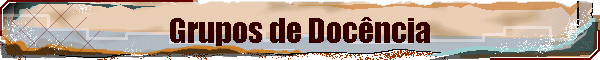 Grupos de Doc�ncia