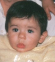 David, a los seis meses de edad