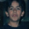 David a los diez a&ntilde;os de edad.