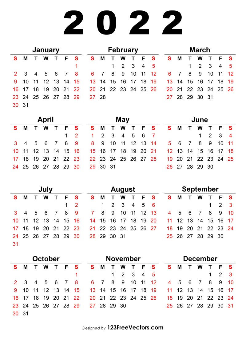 Calendar 2022