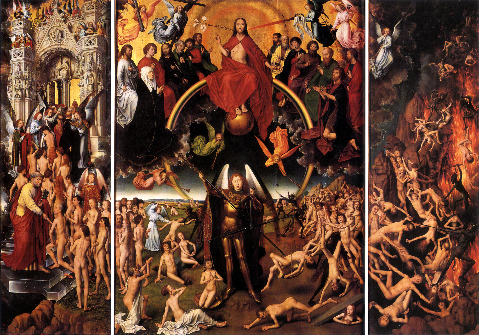 Juicio Final, de Memling